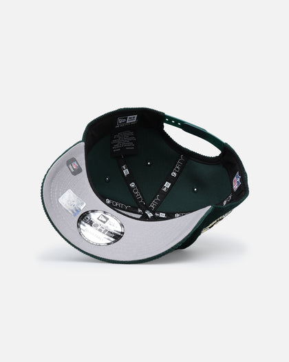 New Era Miami Dolphins 'Dark Green Cord' 9FORTY A-Frame Snapback Dark Green