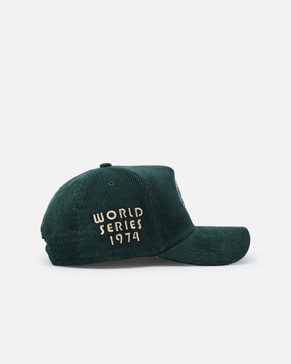 New Era Oakland Athletics 'Dark Green Cord' 9FORTY A-Frame Snapback Dark Green