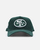 New Era San Francisco 49ers 'Dark Green Cord' 9FORTY A-Frame Snapback Dark Green