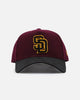 New Era San Diego Padres 'Large Chenille' 9FORTY A-Frame Snapback Maroon