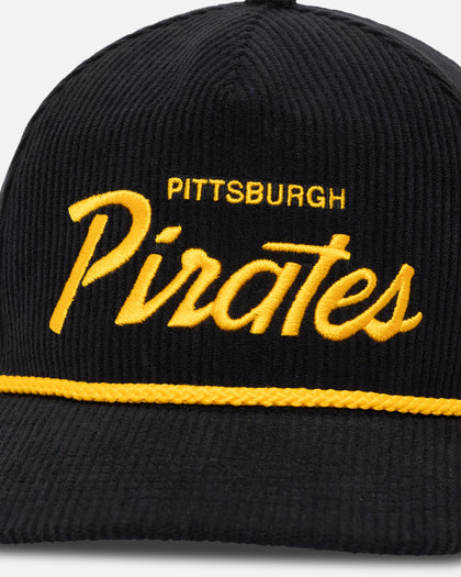47 Brand Pittsburgh Pirates 'MLB Opening Day' Corduroy Crossrope Hitch Snapback Black