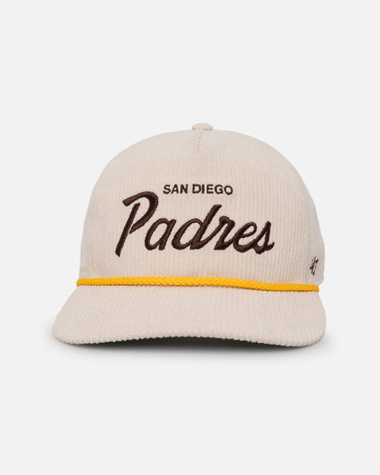 47 Brand San Diego Padres 'MLB Opening Day' Corduroy Crossrope Hitch Snapback Natural