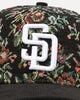 New Era San Diego Padres 'Floral Tapestry' 9FORTY A-Frame Snapback Tapestry/Black