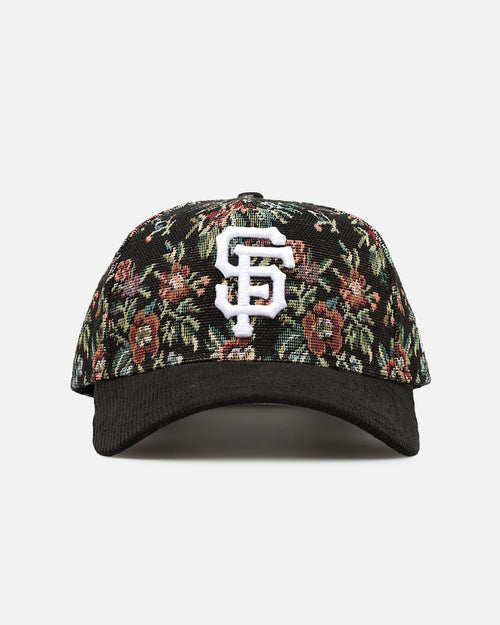 New Era San Francisco Giants 'Floral Tapestry' 9FORTY A-Frame Snapback Tapestry/Black