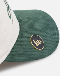 New Era Houston Astros 'Heritage Golf' Pre-Curved Golfer Snapback Chrome White
