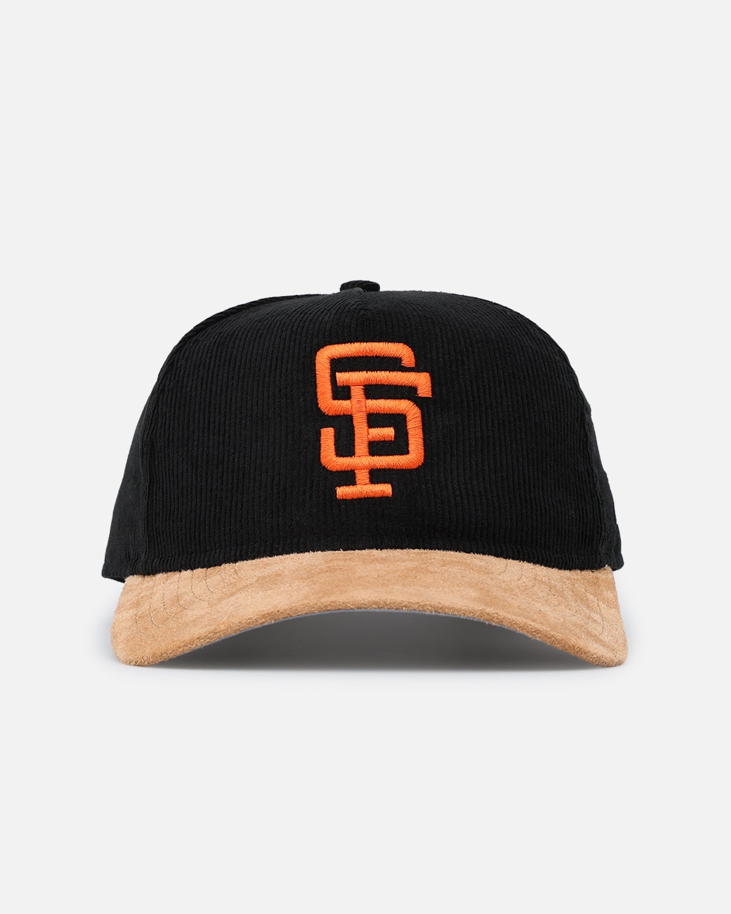 New Era San Francisco Giants 'Corduroy Suede' Pre-Curved Golfer