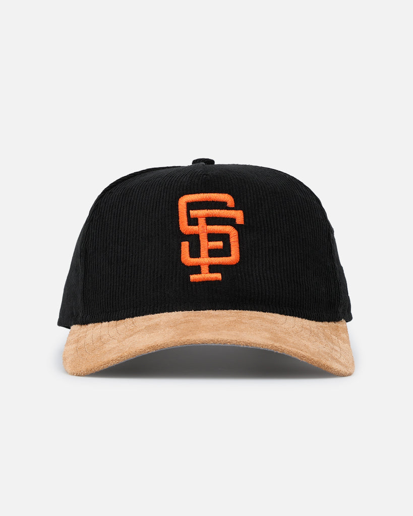 New Era San Francisco Giants 'Corduroy Suede' Pre-Curved Golfer