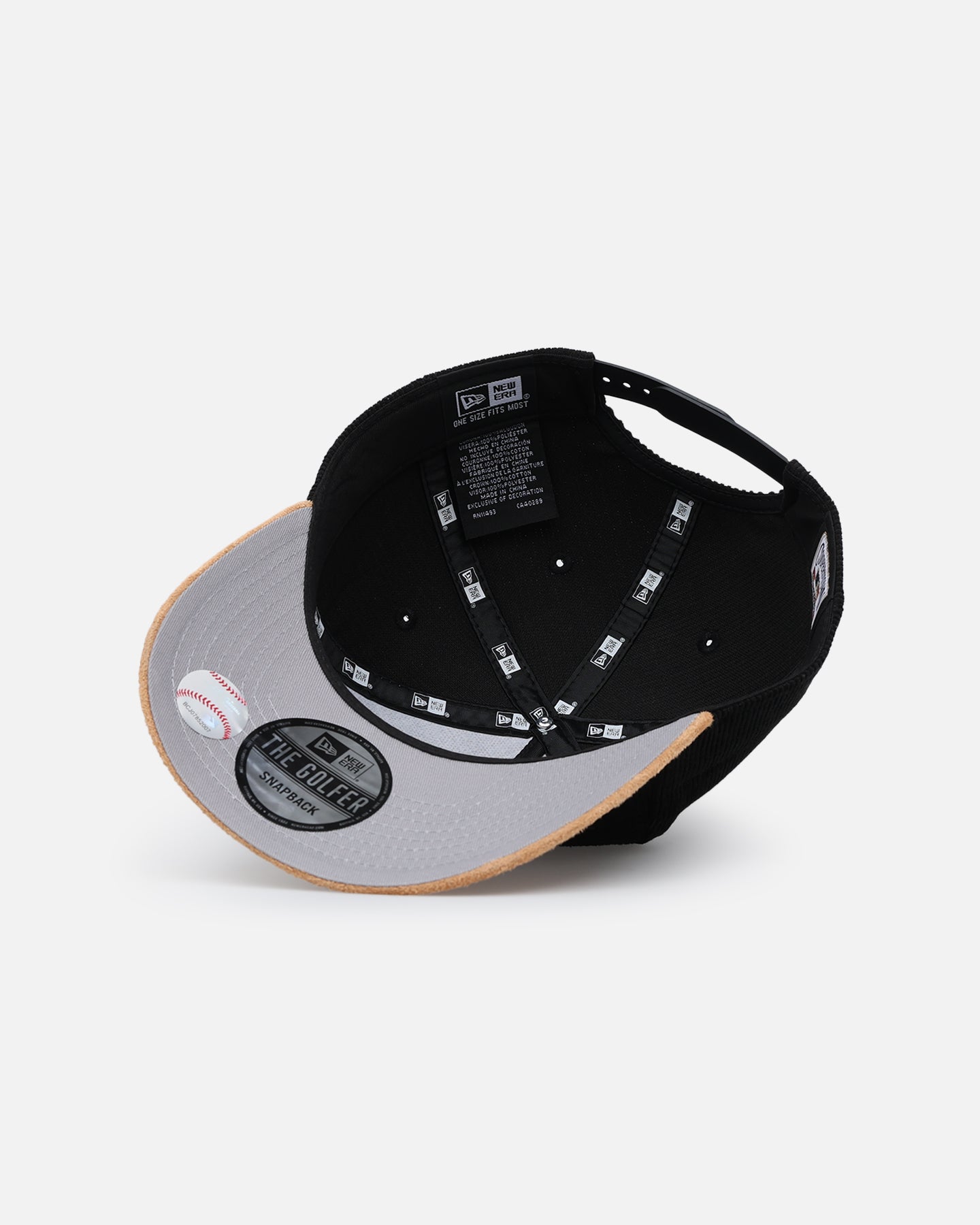 New Era San Francisco Giants 'Corduroy Suede' Pre-Curved Golfer