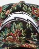 New Era Los Angeles Chargers 'Black Floral Tapestry' 9FORTY A-Frame Trucker Snapback Tapestry