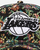 New Era Los Angeles Lakers 'Black Floral Tapestry' 9FORTY A-Frame Trucker Snapback Tapestry