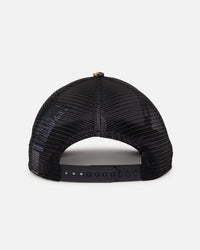 New Era San Francisco Giants 'Black Floral Tapestry' 9FORTY A-Frame Trucker Snapback Tapestry