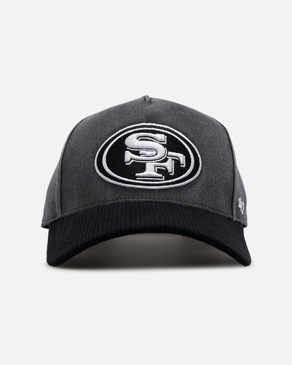 47 Brand San Francisco 49ers 'Apollo Corduroy' 47 Offside DT Strapback Black