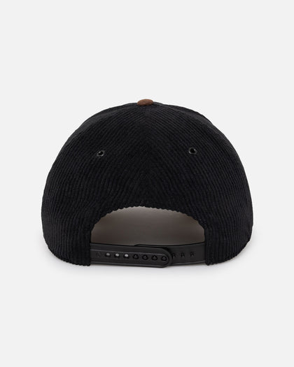 47 Brand Atlanta Braves 'Black Barren' 47 Offside DT Corduroy Snapback Black