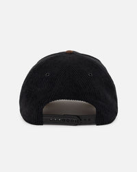 47 Brand Los Angeles Dodgers 'Black Barren' 47 Offside DT Corduroy Snapback Black