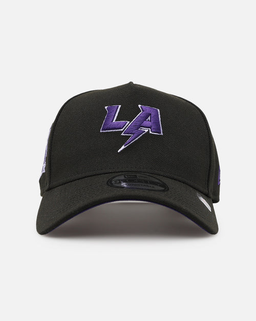 New Era Los Angeles Chargers 'Purple Haze' 9FORTY A-Frame Snapback Black/Purple