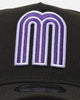 New Era Mexico National Baseball Team 'Purple Haze' 9FORTY A-Frame Snapback Black/Purple