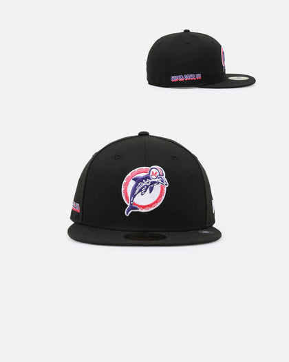 New Era Miami Dolphins 'Neon Nights' 59FIFTY Fitted Black