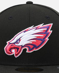 New Era Philadelphia Eagles 'Neon Nights' 59FIFTY Fitted Black