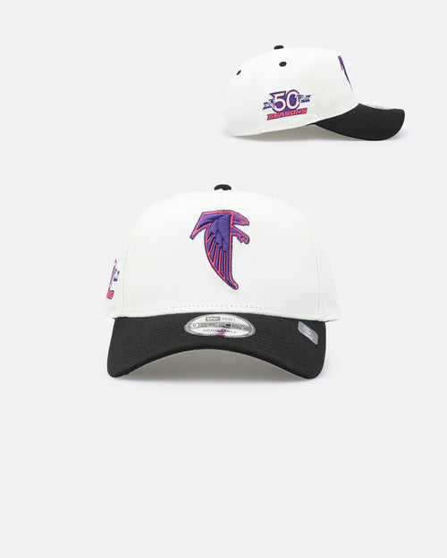New Era Atlanta Falcons 'Neon Nights' 9FORTY Snapback Chrome/Black