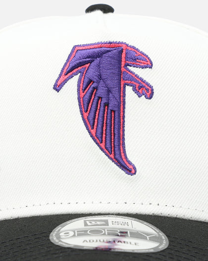 New Era Atlanta Falcons 'Neon Nights' 9FORTY Snapback Chrome/Black