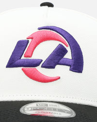 New Era Los Angeles Rams 'Neon Nights' 9FORTY Snapback Chrome/Black