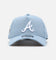 New Era Atlanta Braves 'Denim' 9FORTY A-Frame Snapback Denim/Wheat/White