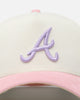 New Era Atlanta Braves 'Easter Corduroy' 9FORTY A-Frame Snapback White/Pink