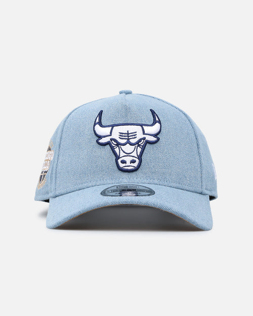 New Era Chicago Bulls 'Denim White' 9FORTY A-Frame Snapback Denim/Wheat/White