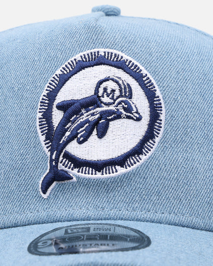 New Era Miami Dolphins 'Denim White' 9FORTY A-Frame Snapback Denim/Wheat/White