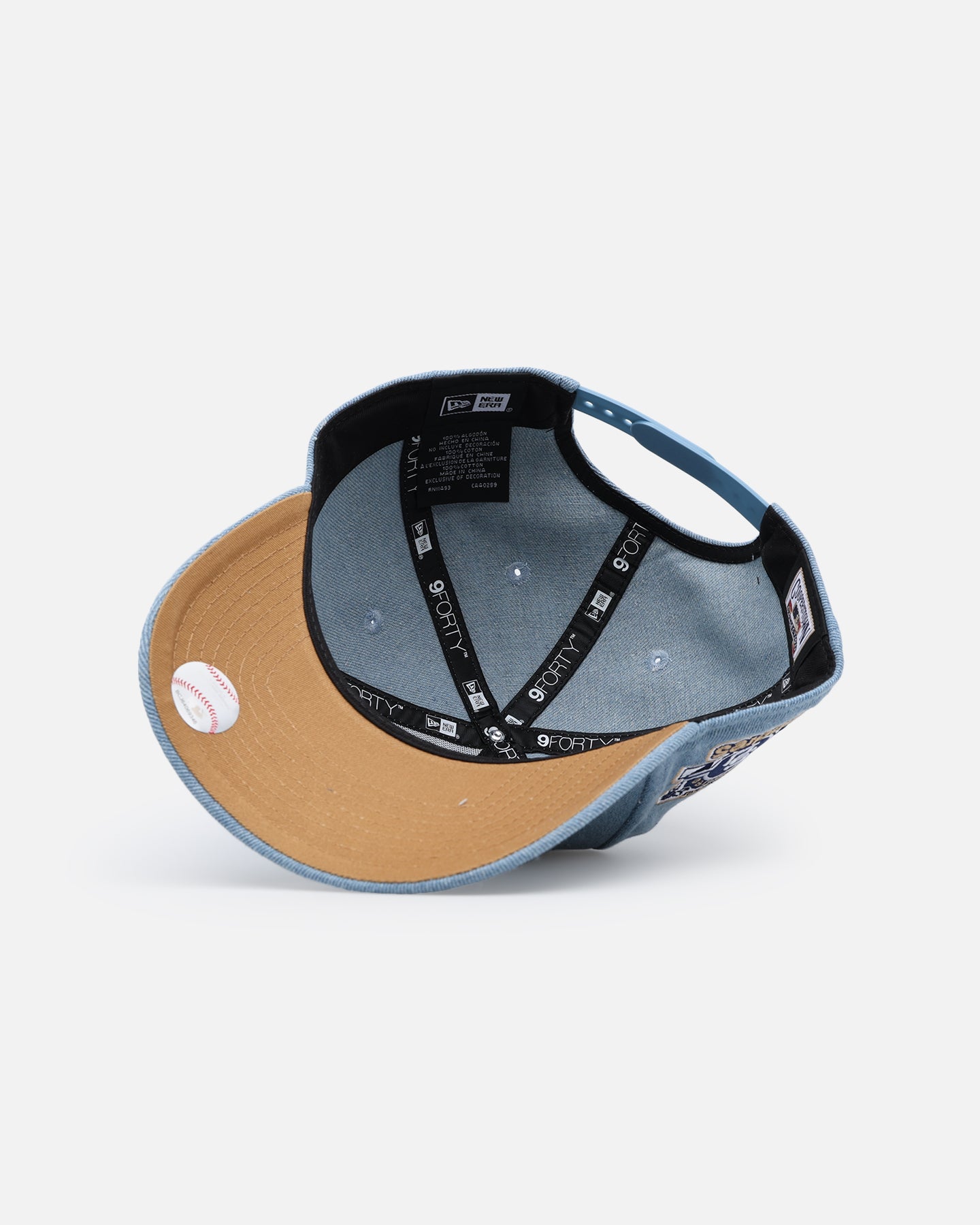 New Era San Diego Padres 'Denim White' 9FORTY A-Frame Snapback