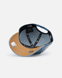 New Era San Francisco 49ers 'Denim White' 9FORTY A-Frame Snapback Denim/Wheat/White
