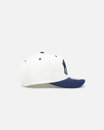 Mitchell & Ness New York Yankees Go Team Go Snapback White Cream/Blue