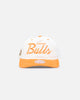 Mitchell & Ness Chicago Bulls Pastel Corduroy Snapback White Cream/Orange
