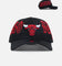 New Era Chicago Bulls 'Goth Script' 9FORTY A-Frame Snapback Black/Red
