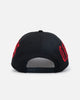 New Era Chicago Bulls 'Goth Script' 9FORTY A-Frame Snapback Black/Red