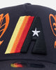 New Era Houston Astros 'Goth Script' 9FORTY A-Frame Snapback Navy/Orange