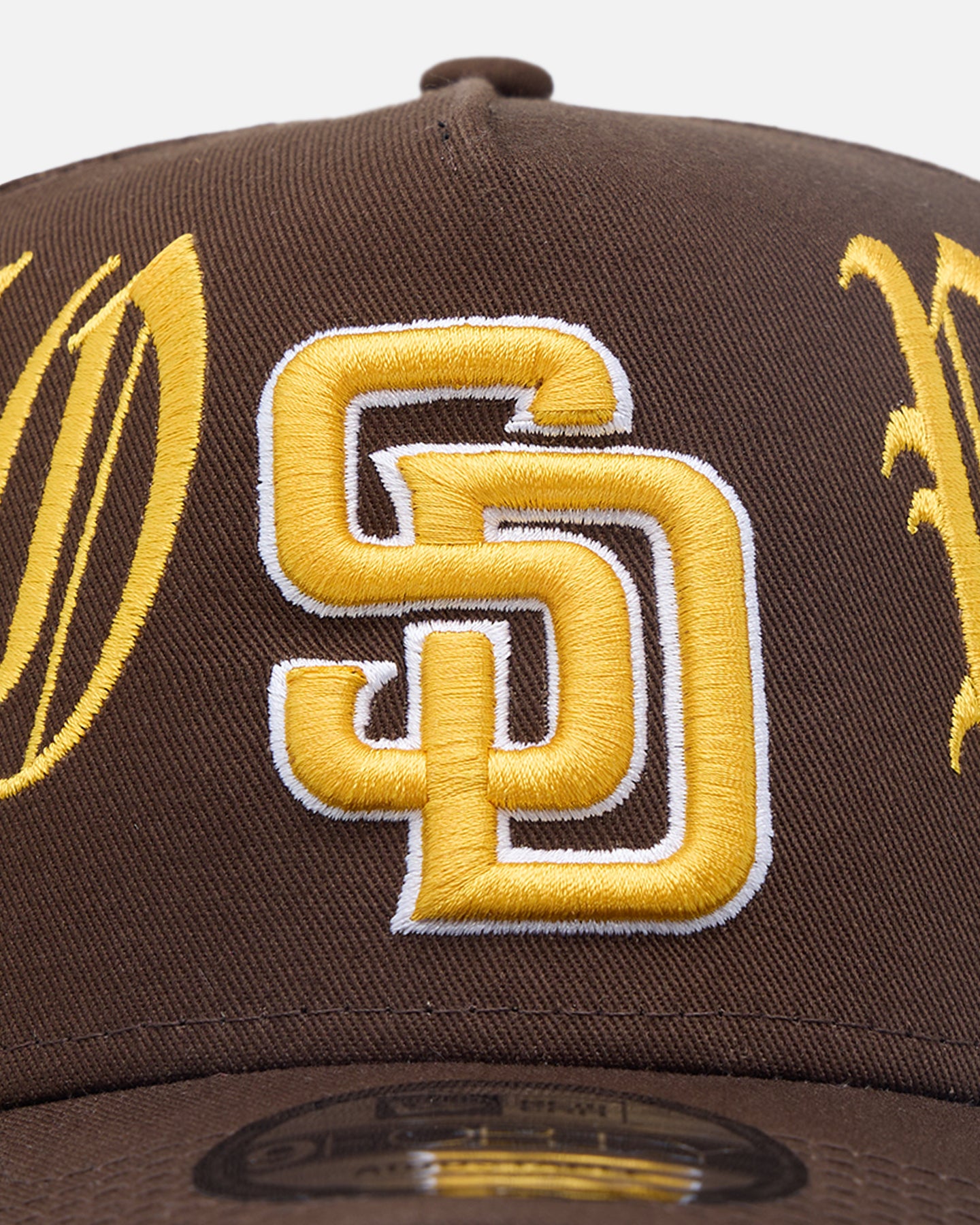 New Era San Diego Padres 'Goth Script' 9FORTY A-Frame Snapback