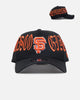 New Era San Francisco Giants 'Goth Script' 9FORTY A-Frame Snapback Orange/Black