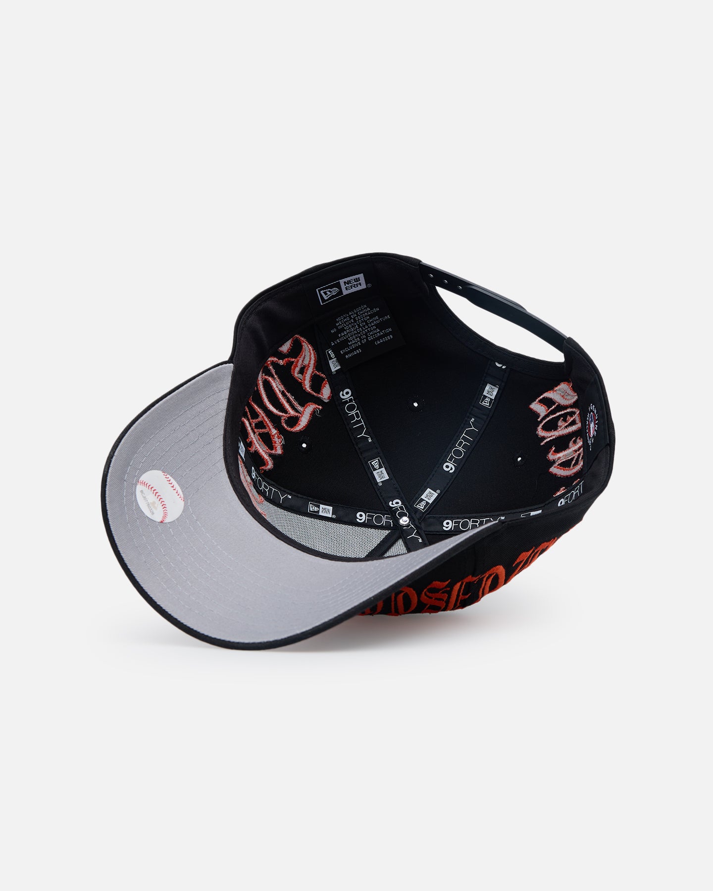 New Era San Francisco Giants 'Goth Script' 9FORTY A-Frame Snapback