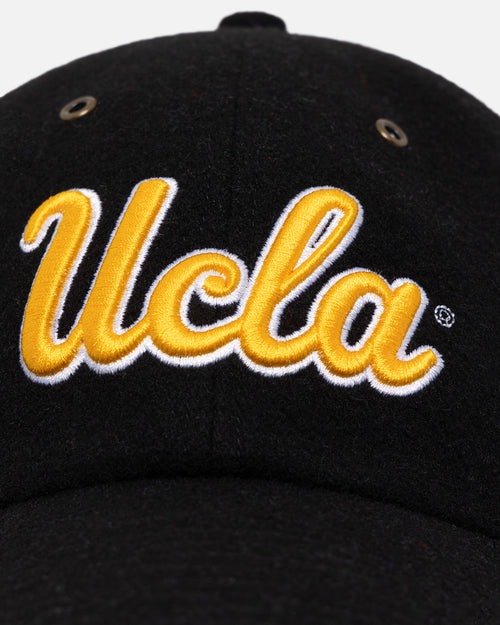 47 Brand UCLA Bruins Wooly Clean Up Strapback Black