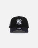 New Era New York Yankees '2-Tone Corduroy' 9FORTY A-Frame Snapback Black