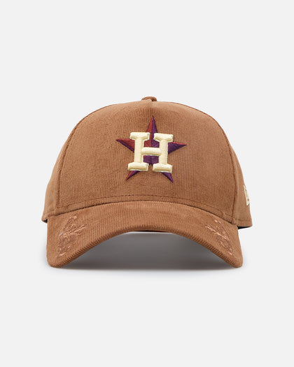 New Era Houston Astros 'Ornamental Corduroy' 9FORTY A-Frame Snapback Tan