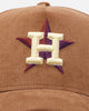 New Era Houston Astros 'Ornamental Corduroy' 9FORTY A-Frame Snapback Tan