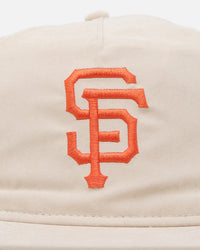 New Era San Francisco Giants 'Brushed Nylon Retro Crown' 9FIFTY Adjustable Strapback Cream