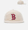 New Era Boston Red Sox 'Brushed Nylon Retro Crown' 9FIFTY Adjustable Strapback Cream