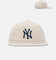 New Era New York Yankees 'Brushed Nylon Retro Crown' 9FIFTY Adjustable Strapback Cream