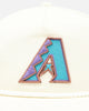 New Era Arizona Diamondbacks 'Throwback Corduroy' Golfer Snapback Chrome