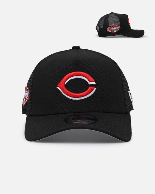 New Era Cincinnati Reds 'Team Color' 9FORTY A-Frame Trucker Snapback OTC