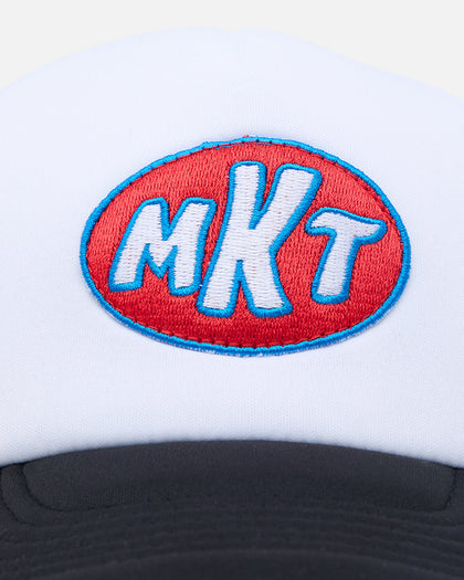 Market Patched Trucker Snapback White/Black