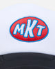 Market Patched Trucker Snapback White/Black